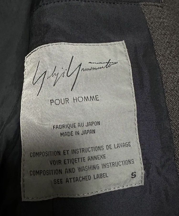 Yohji Yamamoto Pour Homme 97aw Archive Stand Collar Jacket