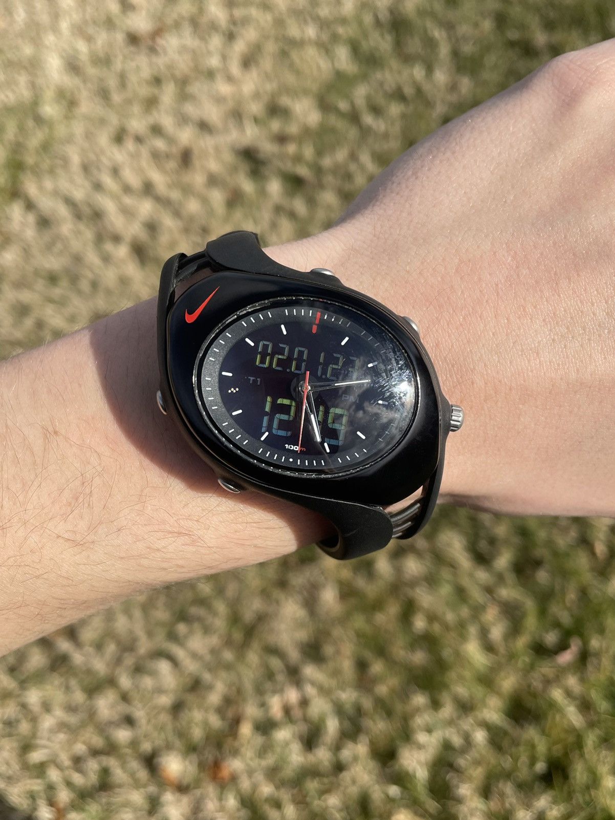 Nike × Streetwear × Vintage Vintage Nike Triax Analog/Digital Y2k 