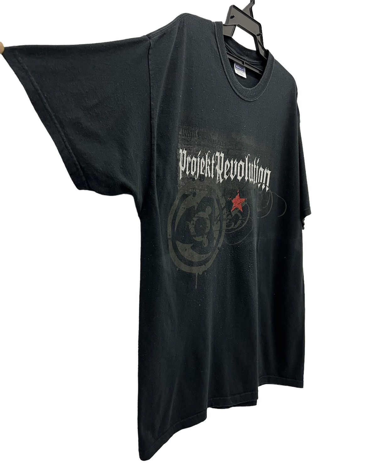 Band Tees × Hanes × Vintage Heavyweight Projekt Revolution Short Sleeve Shirt Size US XL / EU 56 / 4 - 4 Thumbnail