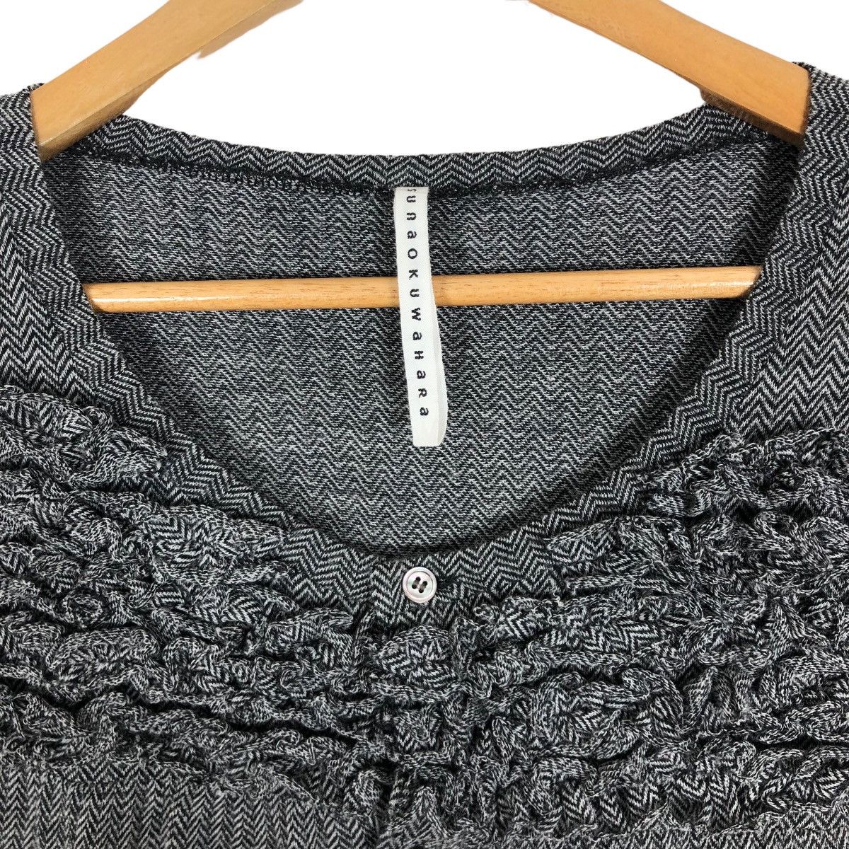 Issey Miyake Sunao Kuwahara Button Up Long Sleeve Blouse Size M / US 6-8 / IT 42-44 - 6 Thumbnail