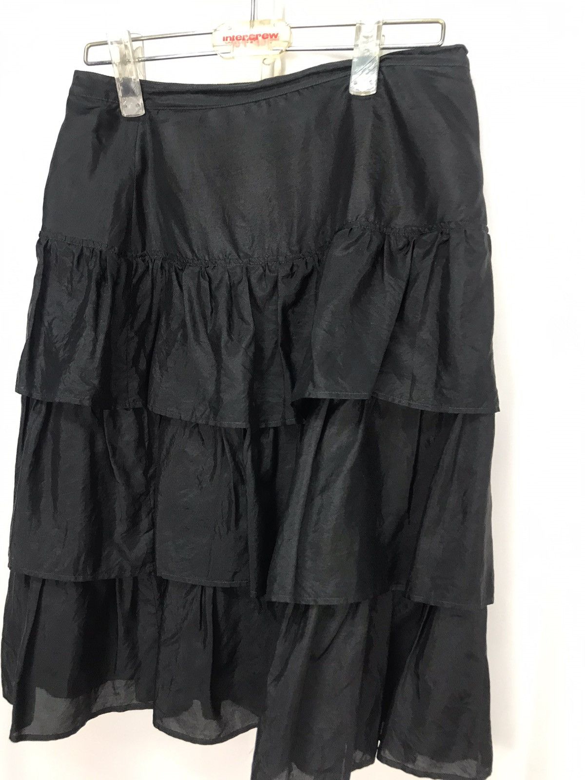Agnes B silk skirt