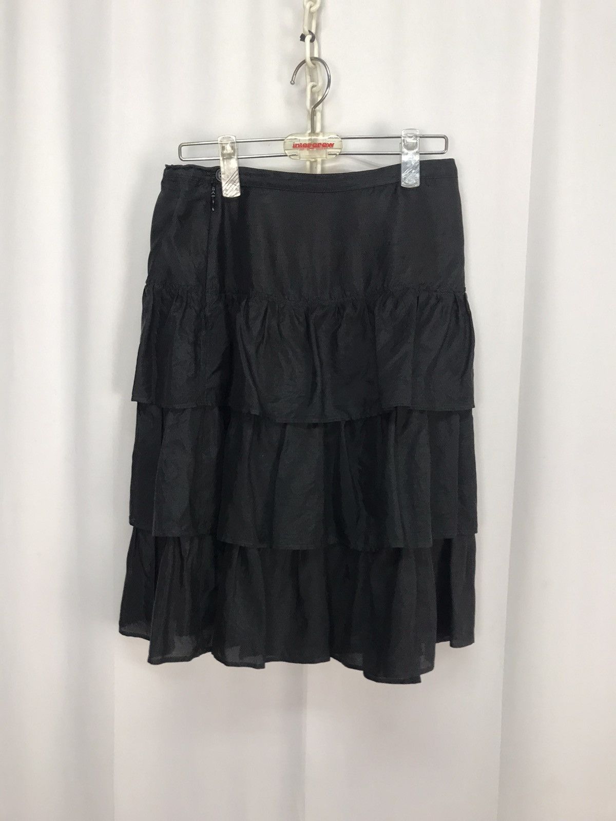 Agnes B silk skirt