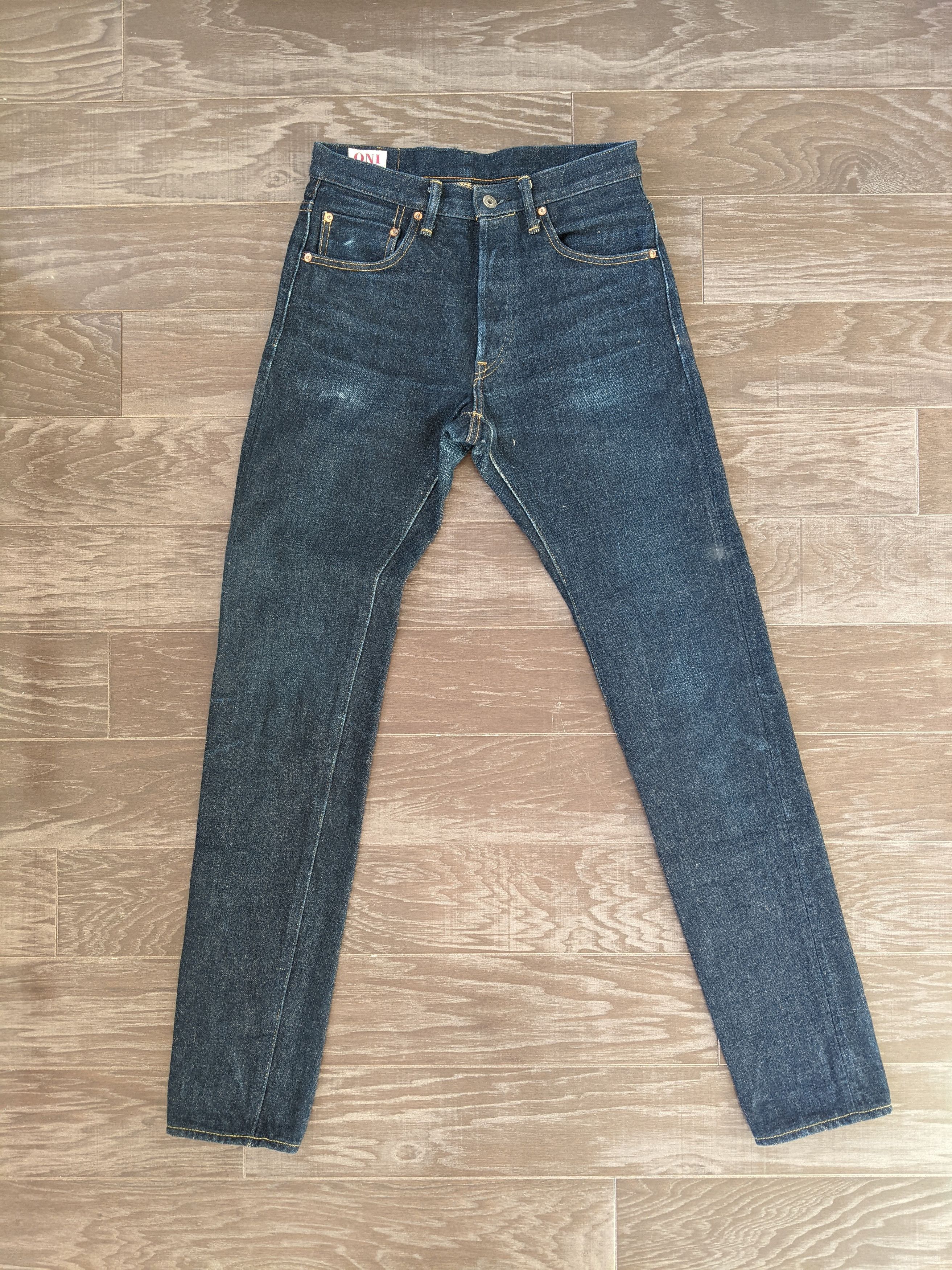 Raw Denim Oni 622zr Oni Relaxed Tapered 288ZR 20 Secret Denim