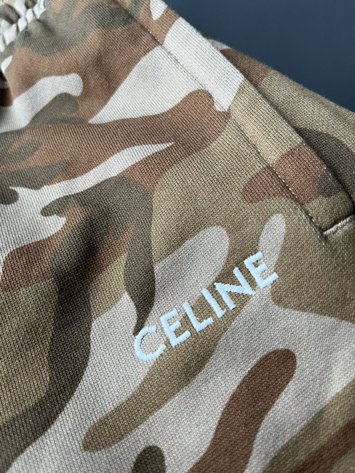 Celine × Hedi Slimane Brand New Super Runway Limited Edition Celine Logo Sweatpant Size US 34 / EU 50 - 23 Thumbnail