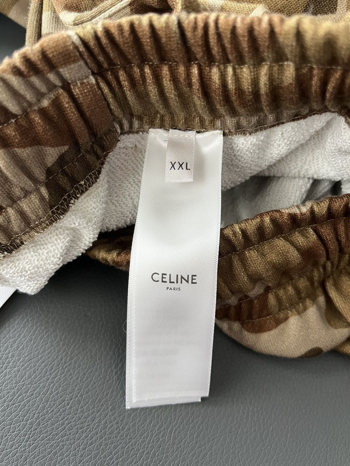 Celine × Hedi Slimane Brand New Super Runway Limited Edition Celine Logo Sweatpant Size US 34 / EU 50 - 6 Thumbnail