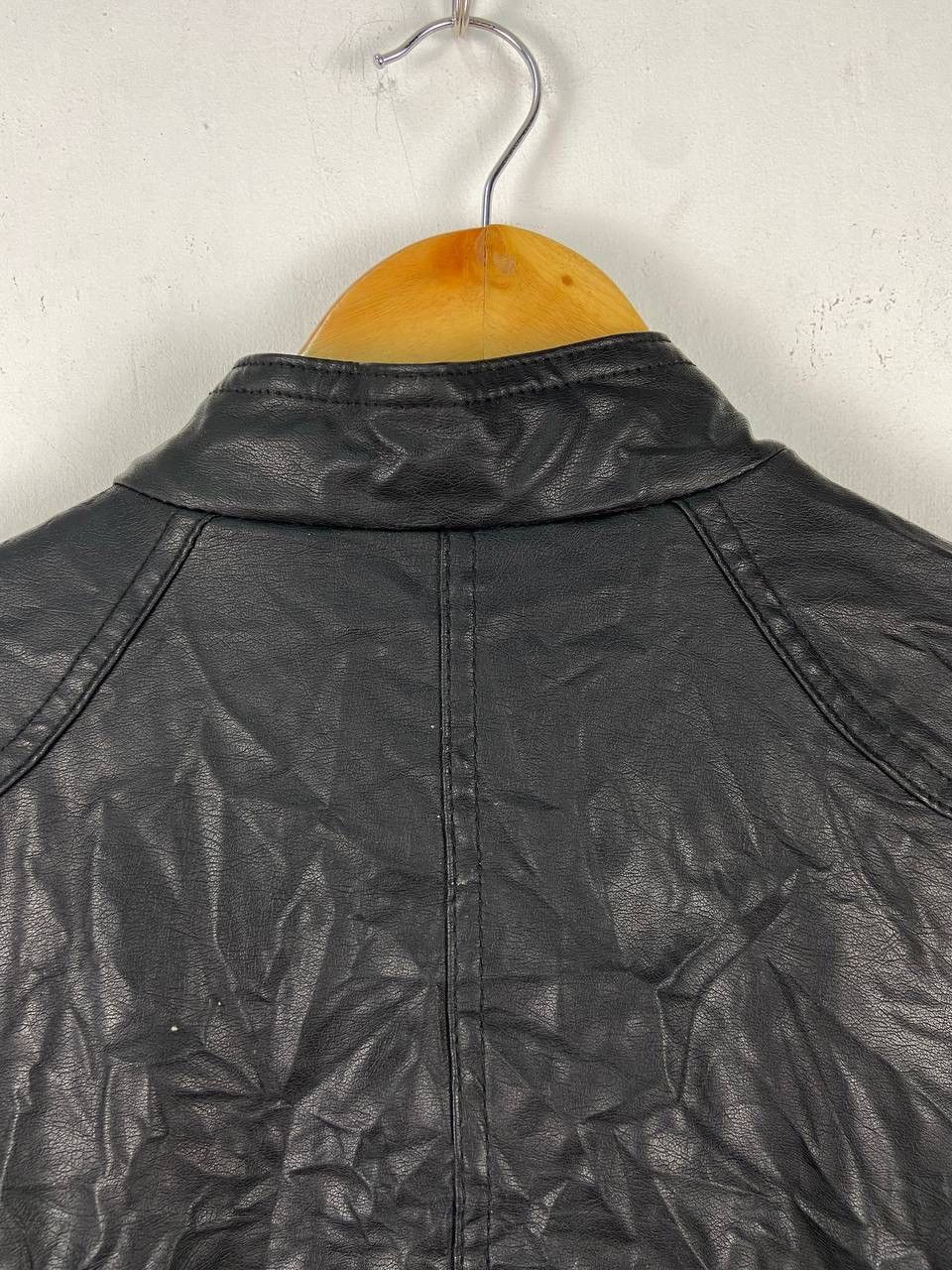 Hein Gericke Japanese Vintage Leather Jacket Moto Punk Biker Style Size XL / US 12-14 / IT 48-50 - 10 Thumbnail