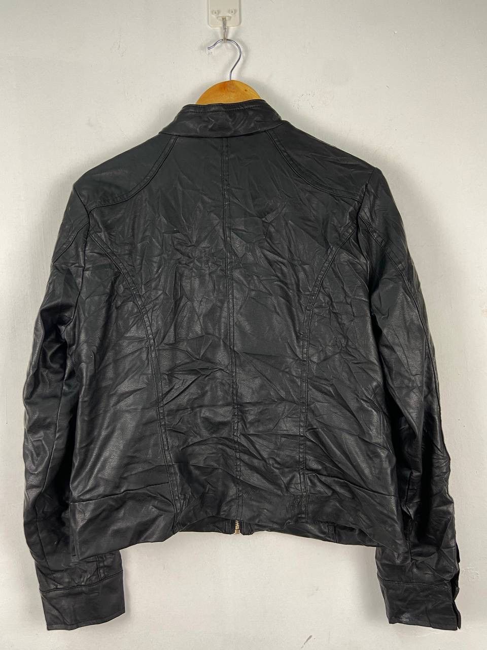 Hein Gericke Japanese Vintage Leather Jacket Moto Punk Biker Style Size XL / US 12-14 / IT 48-50 - 6 Thumbnail