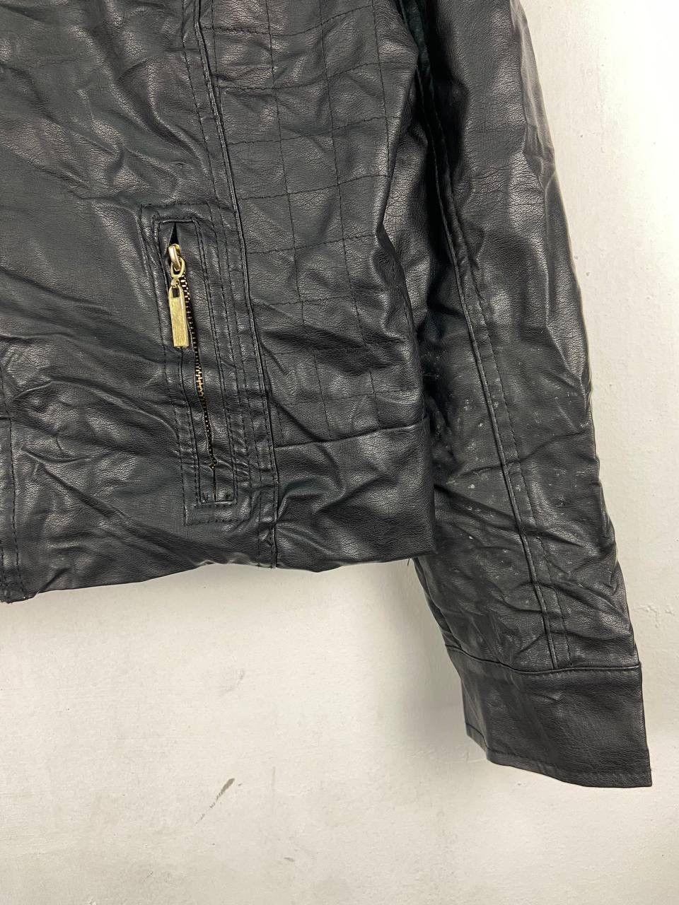 Hein Gericke Japanese Vintage Leather Jacket Moto Punk Biker Style Size XL / US 12-14 / IT 48-50 - 12 Thumbnail