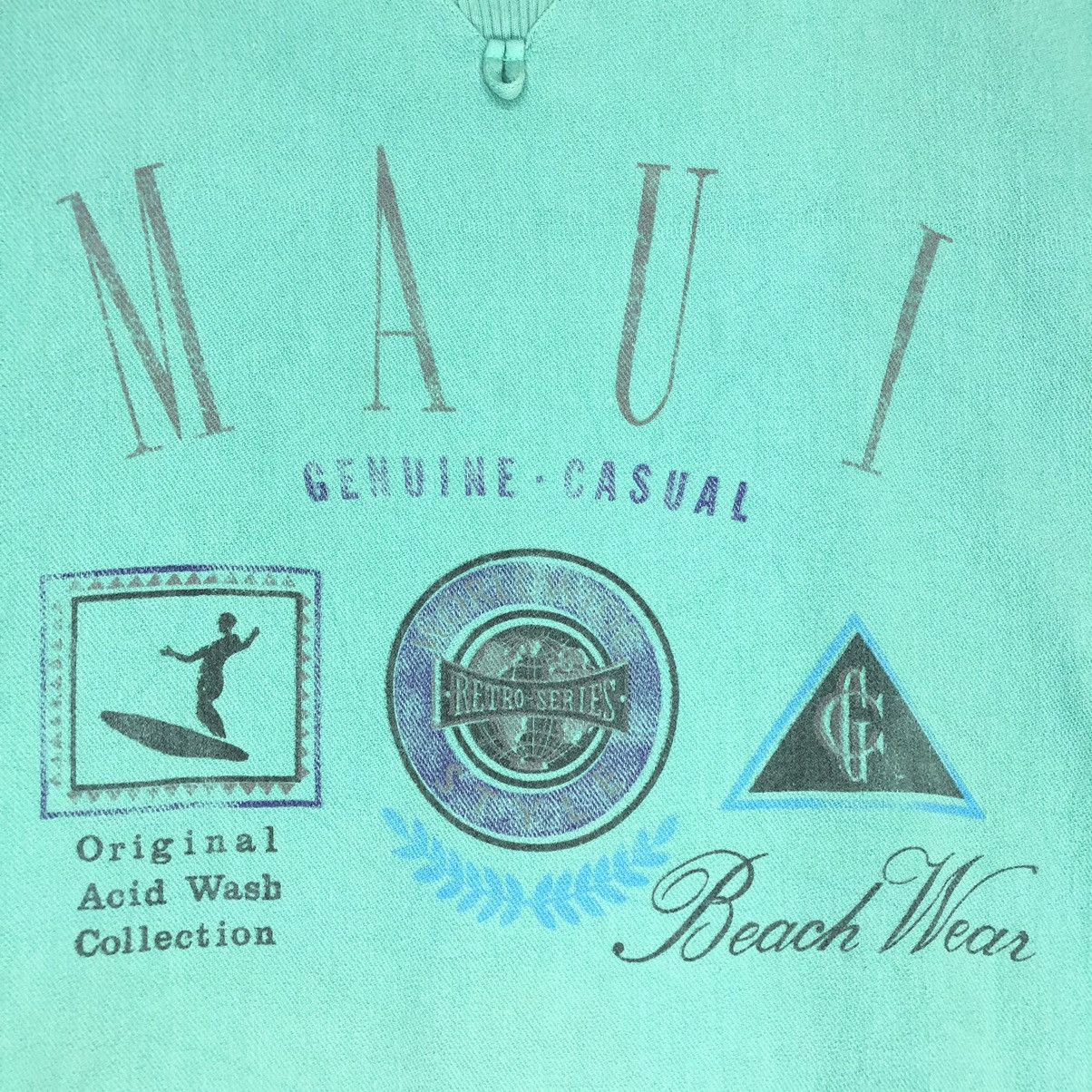 Vintage × Wek Vintage Maui Beach Wear Sweatshirt Size US XL / EU 56 / 4 - 4 Thumbnail