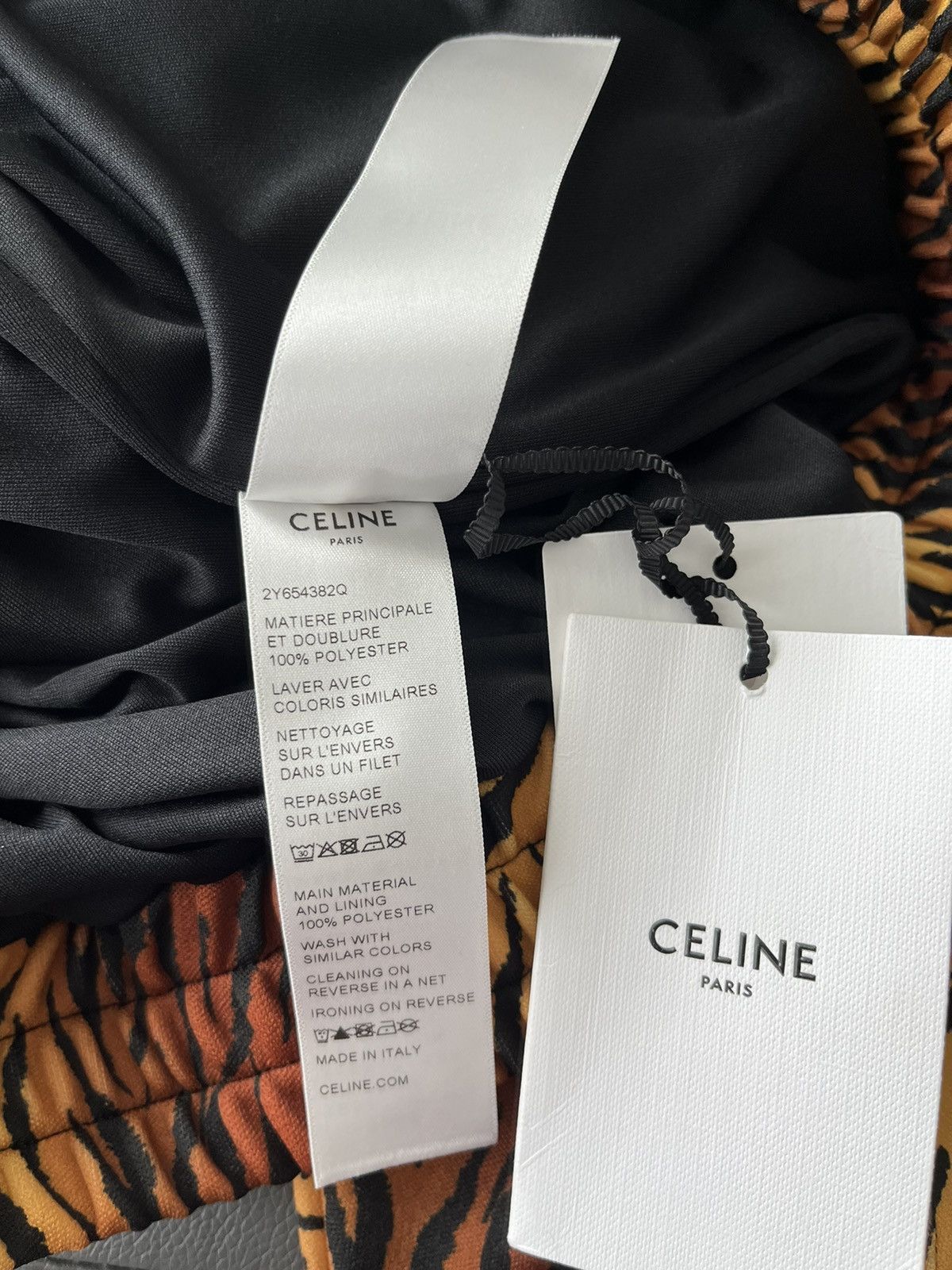 Celine × Hedi Slimane Super Runway Celine Hedi Slimane Bomber Jacket Brand New Size US L / EU 52-54 / 3 - 7 Thumbnail