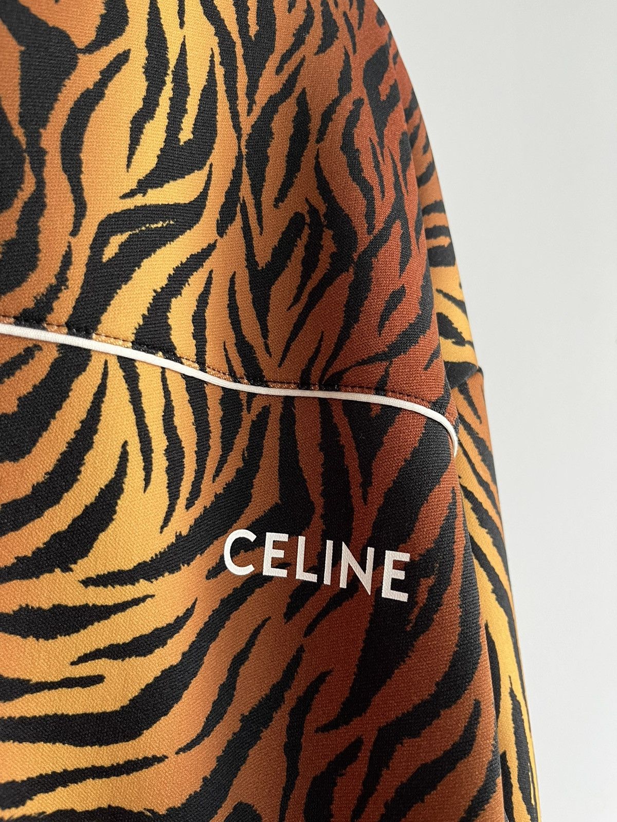 Celine × Hedi Slimane Super Runway Celine Hedi Slimane Bomber Jacket Brand New Size US L / EU 52-54 / 3 - 18 Thumbnail