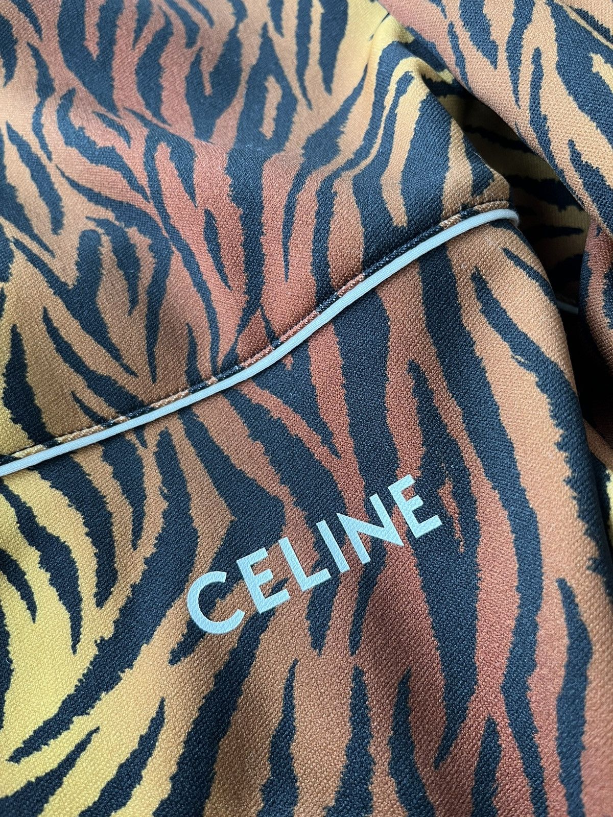 Celine × Hedi Slimane Super Runway Celine Hedi Slimane Bomber Jacket Brand New Size US L / EU 52-54 / 3 - 15 Thumbnail