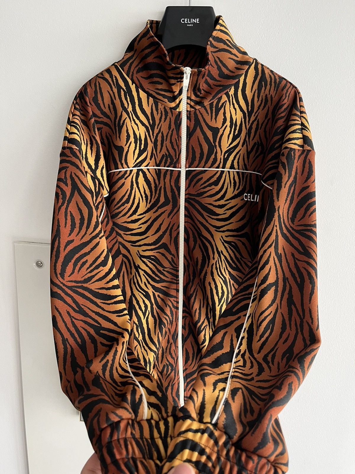 Celine × Hedi Slimane Super Runway Celine Hedi Slimane Bomber Jacket Brand New Size US L / EU 52-54 / 3 - 21 Thumbnail