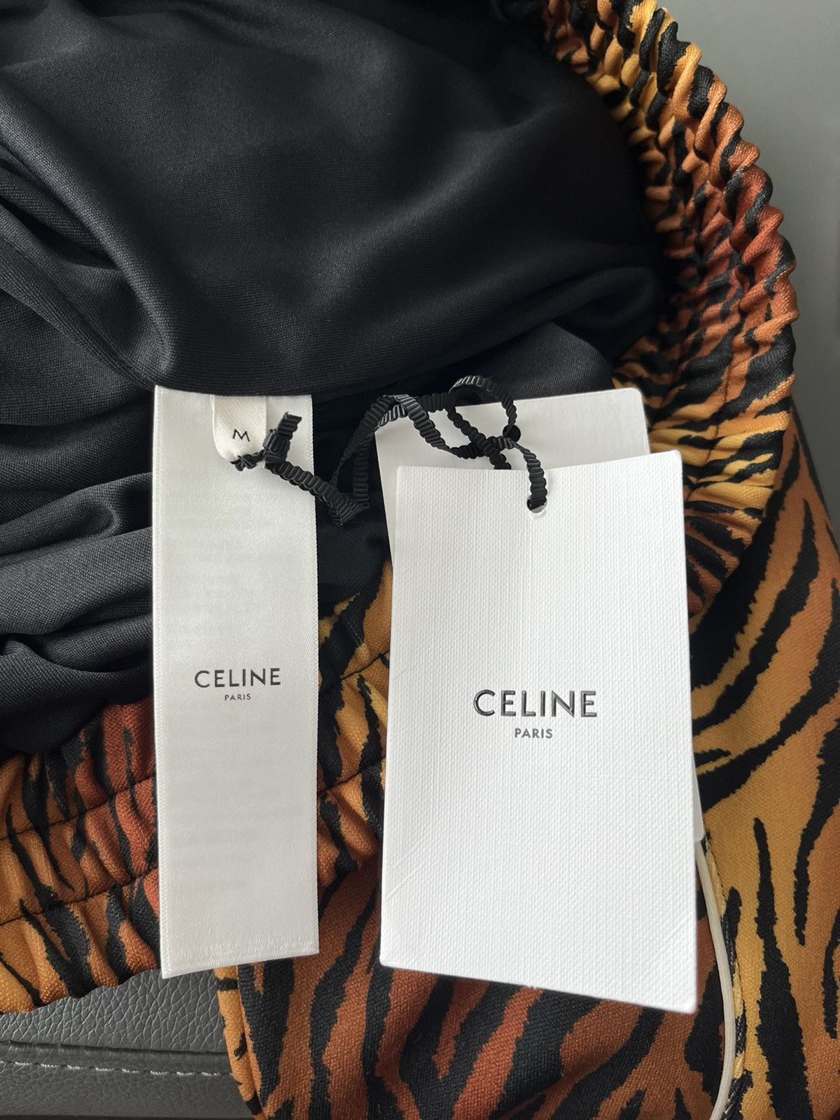 Celine × Hedi Slimane Super Runway Celine Hedi Slimane Bomber Jacket Brand New Size US L / EU 52-54 / 3 - 6 Thumbnail