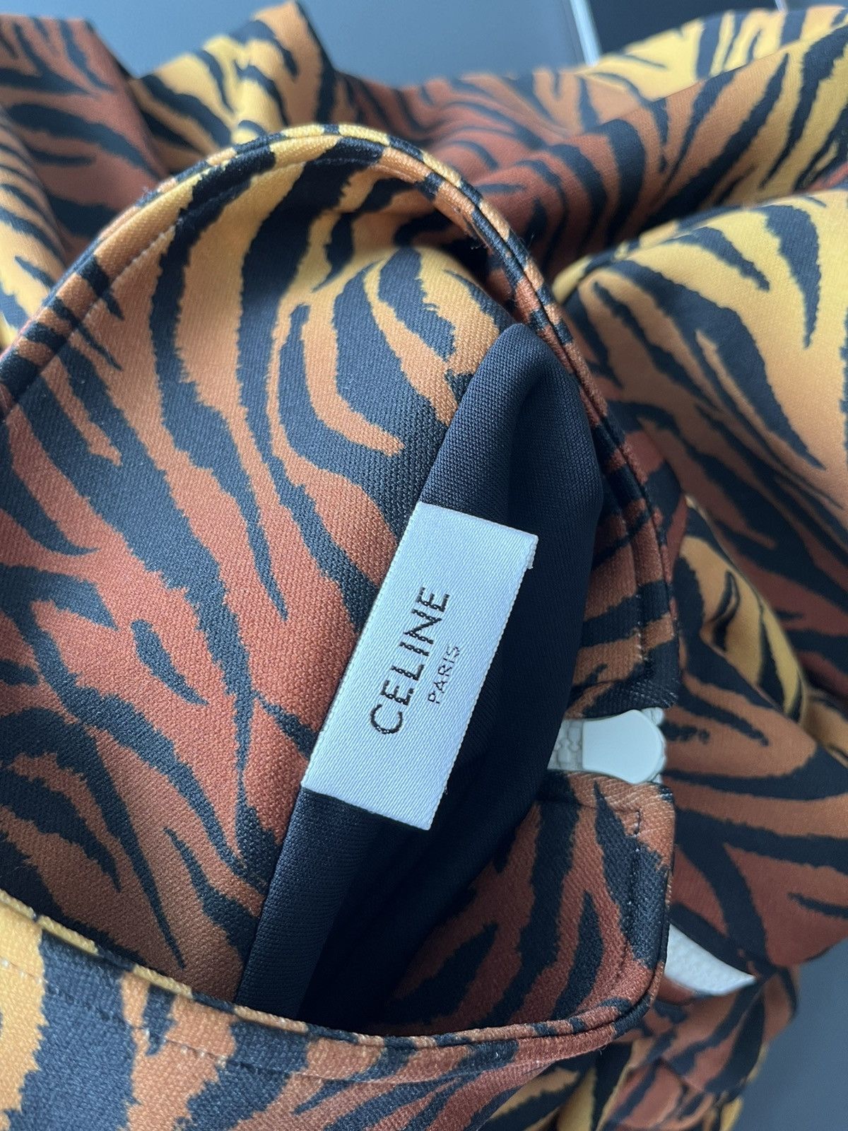 Celine × Hedi Slimane Super Runway Celine Hedi Slimane Bomber Jacket Brand New Size US L / EU 52-54 / 3 - 19 Thumbnail