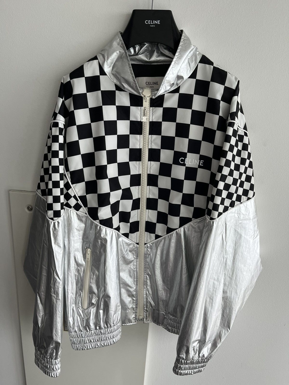Celine × Hedi Slimane Brand New Super Runway Celine Hedi Slimane Bomber Jacket Size US L / EU 52-54 / 3 - 25 Thumbnail