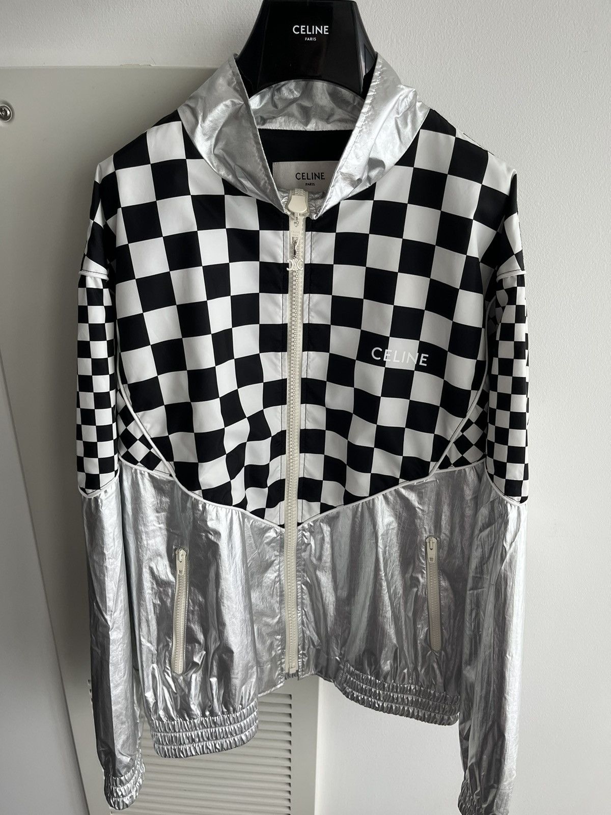 Celine × Hedi Slimane Brand New Super Runway Celine Hedi Slimane Bomber Jacket Size US L / EU 52-54 / 3 - 23 Thumbnail