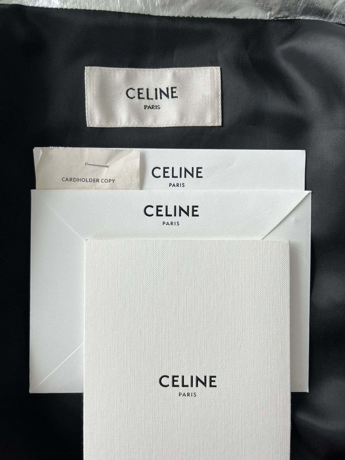 Celine × Hedi Slimane Brand New Super Runway Celine Hedi Slimane Bomber Jacket Size US L / EU 52-54 / 3 - 10 Thumbnail