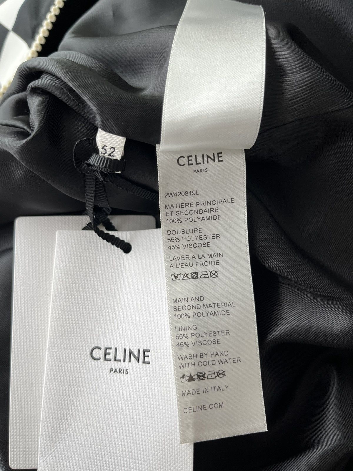 Celine × Hedi Slimane Brand New Super Runway Celine Hedi Slimane Bomber Jacket Size US L / EU 52-54 / 3 - 8 Thumbnail