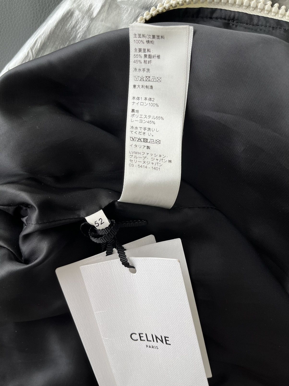 Celine × Hedi Slimane Brand New Super Runway Celine Hedi Slimane Bomber Jacket Size US L / EU 52-54 / 3 - 9 Thumbnail