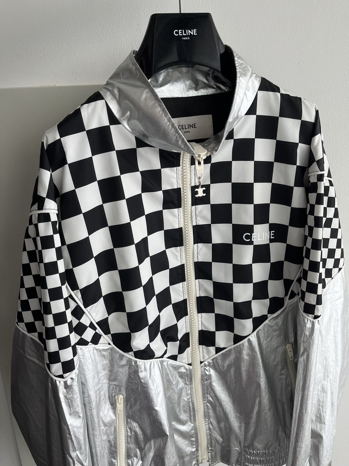 Celine × Hedi Slimane Brand New Super Runway Celine Hedi Slimane Bomber Jacket Size US L / EU 52-54 / 3 - 18 Thumbnail