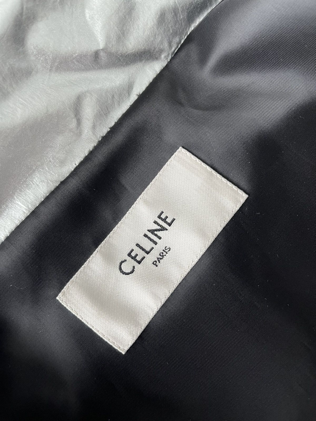 Celine × Hedi Slimane Brand New Super Runway Celine Hedi Slimane Bomber Jacket Size US L / EU 52-54 / 3 - 5 Thumbnail