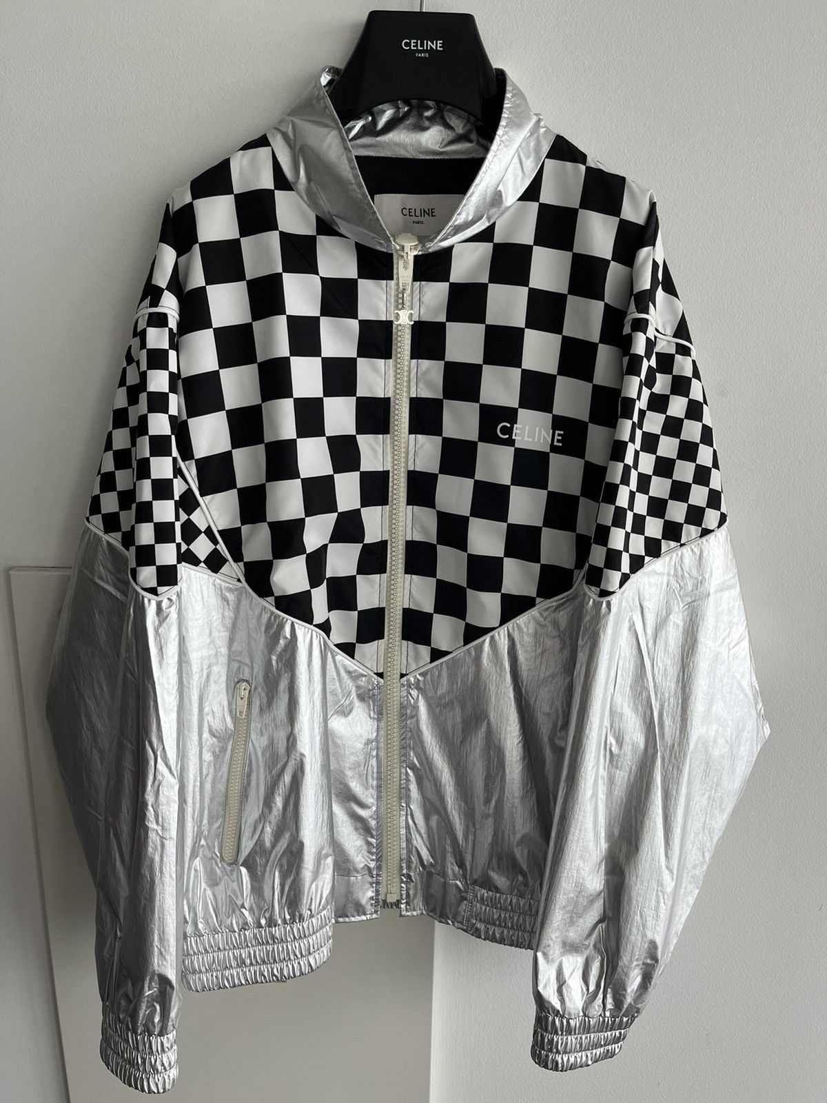 Celine × Hedi Slimane Brand New Super Runway Celine Hedi Slimane Bomber Jacket Size US L / EU 52-54 / 3 - 3 Thumbnail
