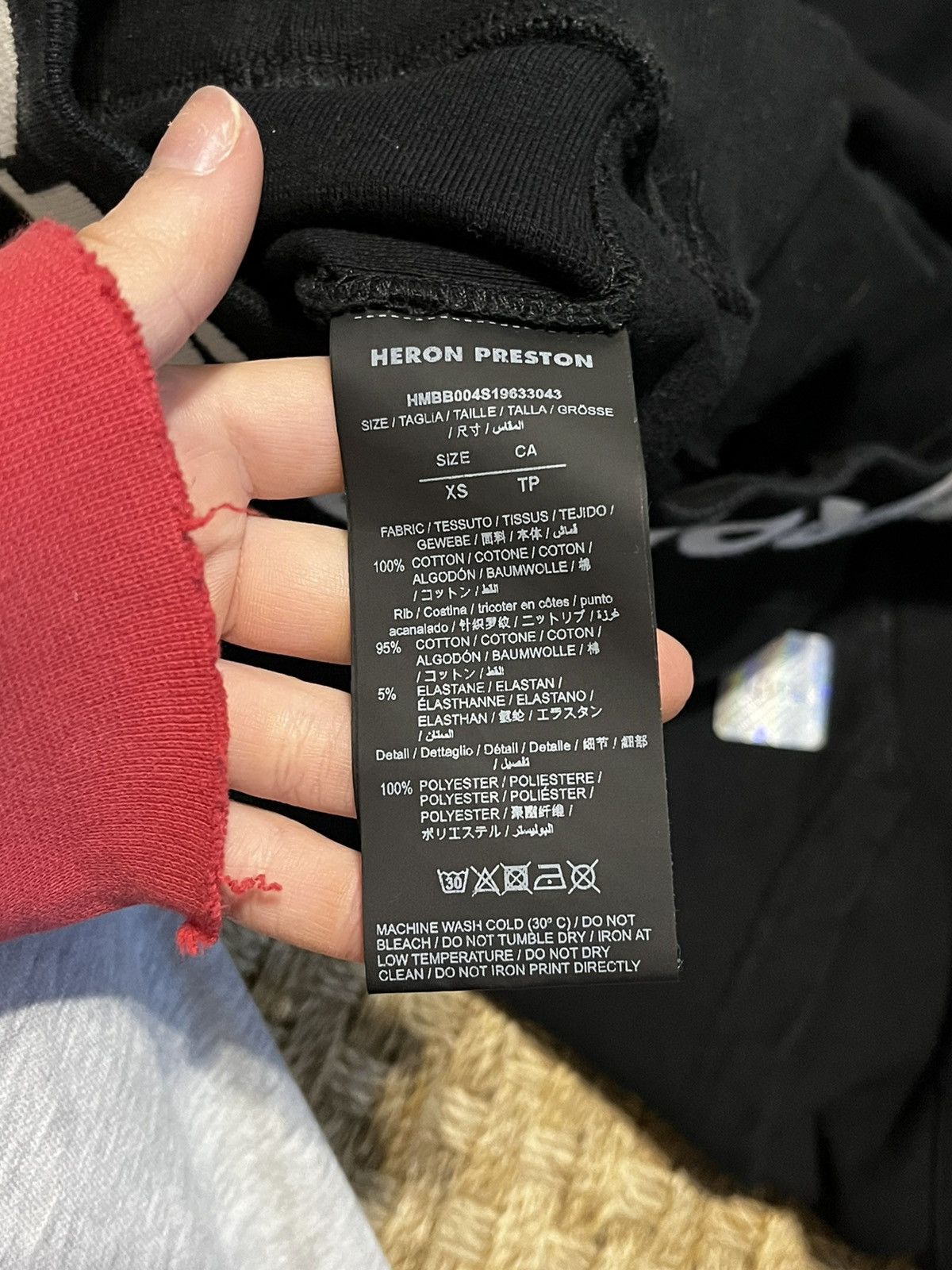Heron Preston Black Heron Preston Hoodie Size US XS / EU 42 / 0 - 6 Thumbnail