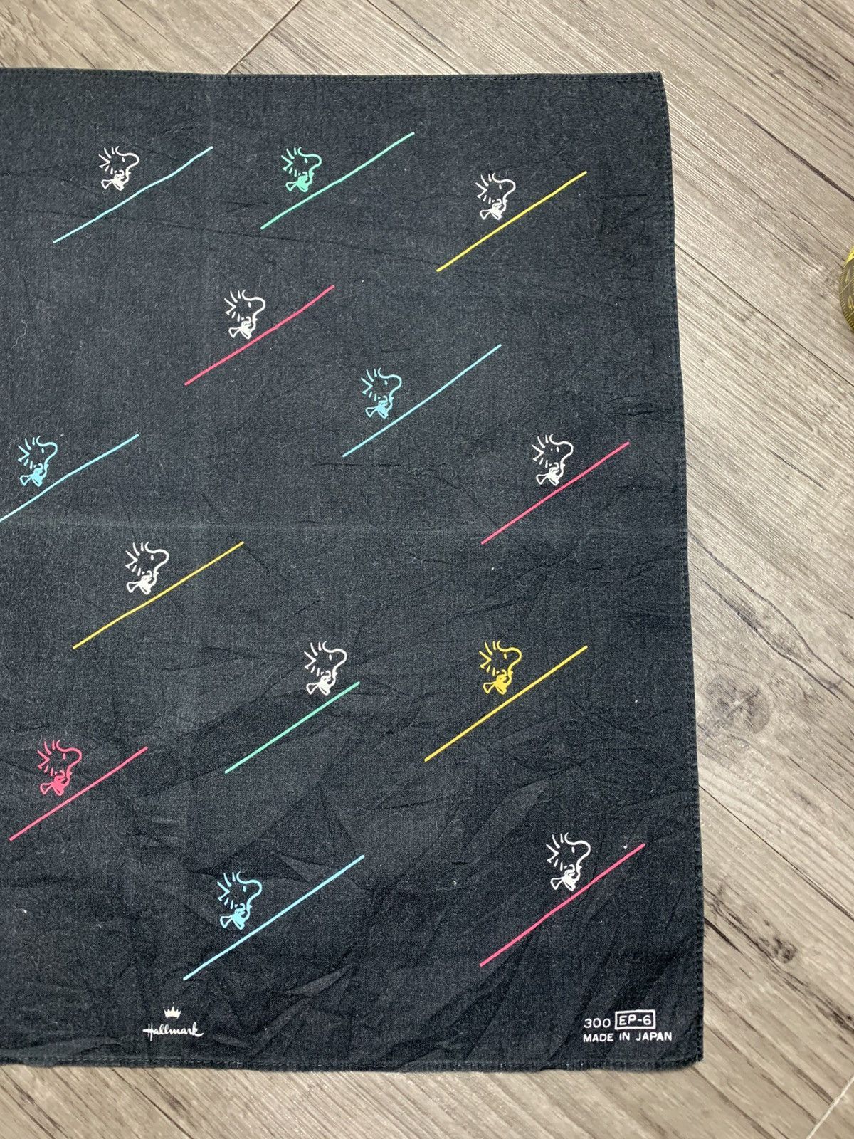 Japanese Brand Peanuts Snoopy Handkerchief Neckerchief Pocketsquares Size ONE SIZE - 3 Thumbnail