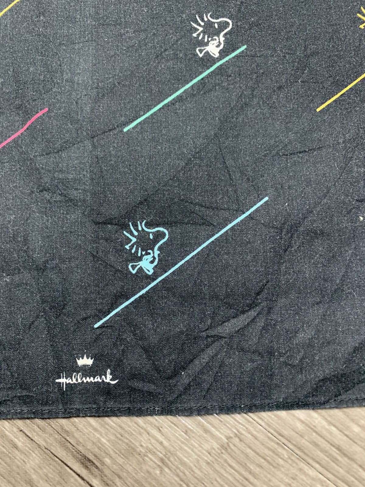 Japanese Brand Peanuts Snoopy Handkerchief Neckerchief Pocketsquares Size ONE SIZE - 4 Thumbnail