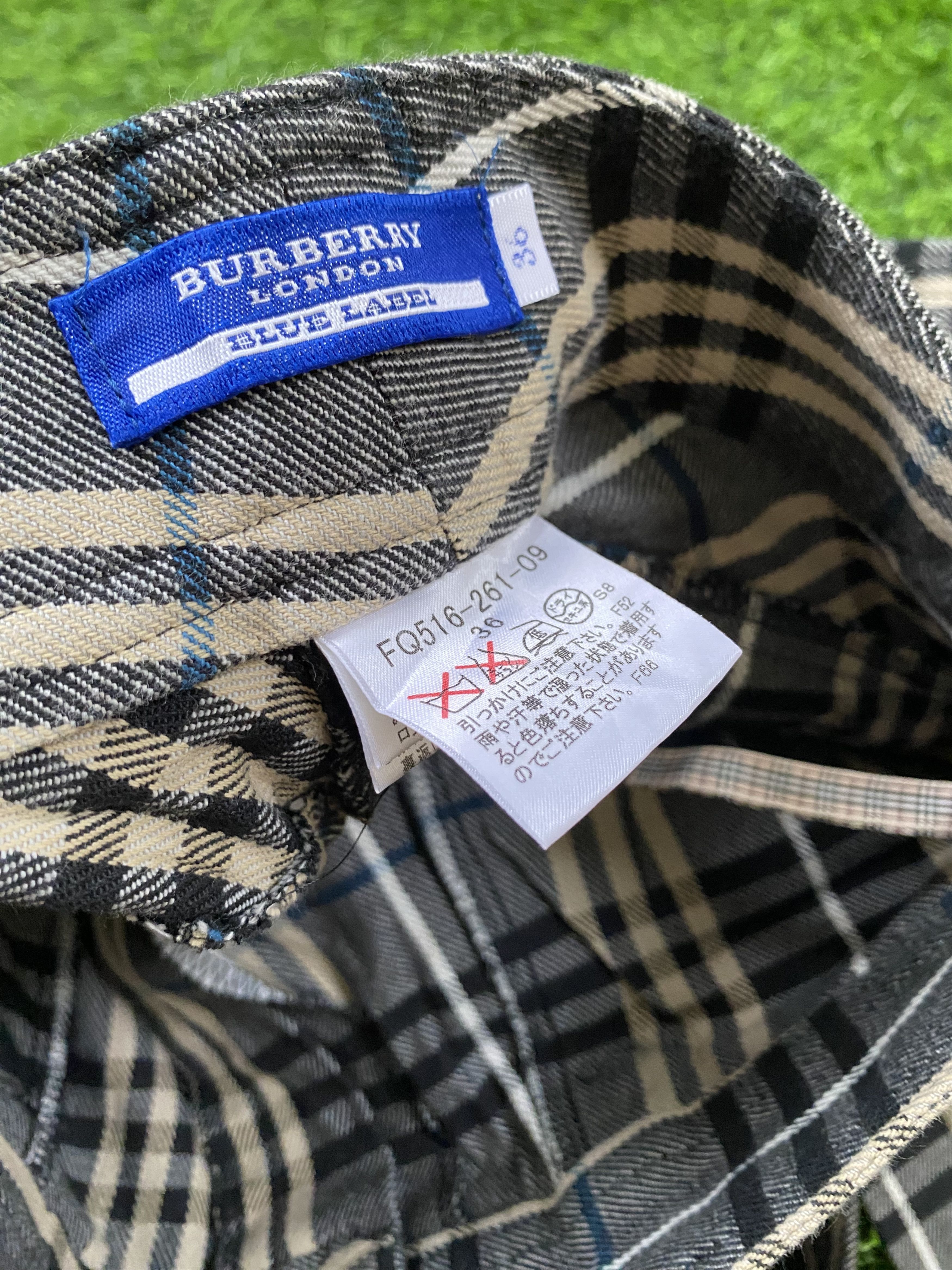 Burberry Vintage 90s Burberry Trouser Pants Plaid Nova Check Size 28" / US 6 / IT 42 - 7 Thumbnail