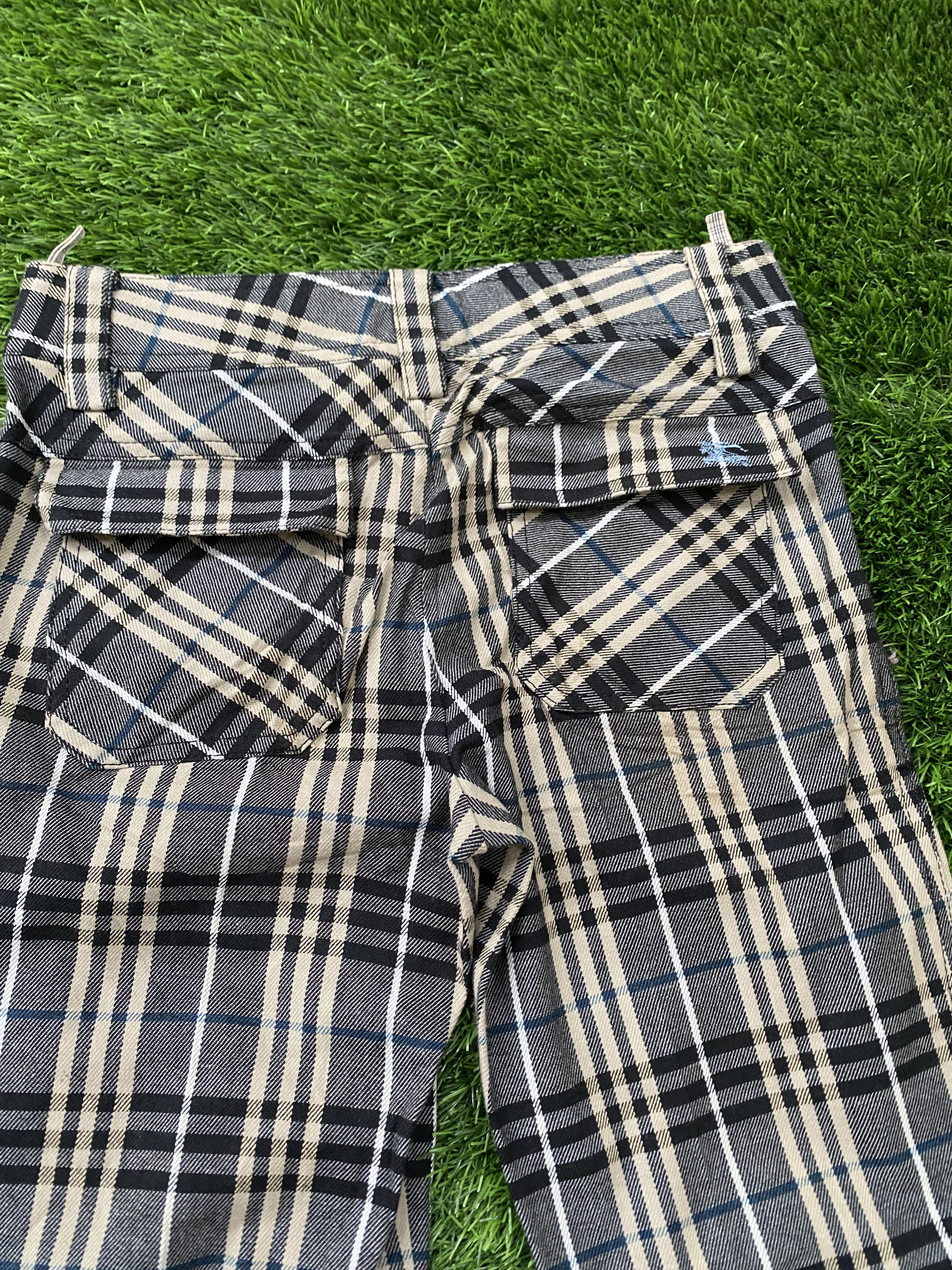 Burberry Vintage 90s Burberry Trouser Pants Plaid Nova Check Size 28" / US 6 / IT 42 - 3 Thumbnail