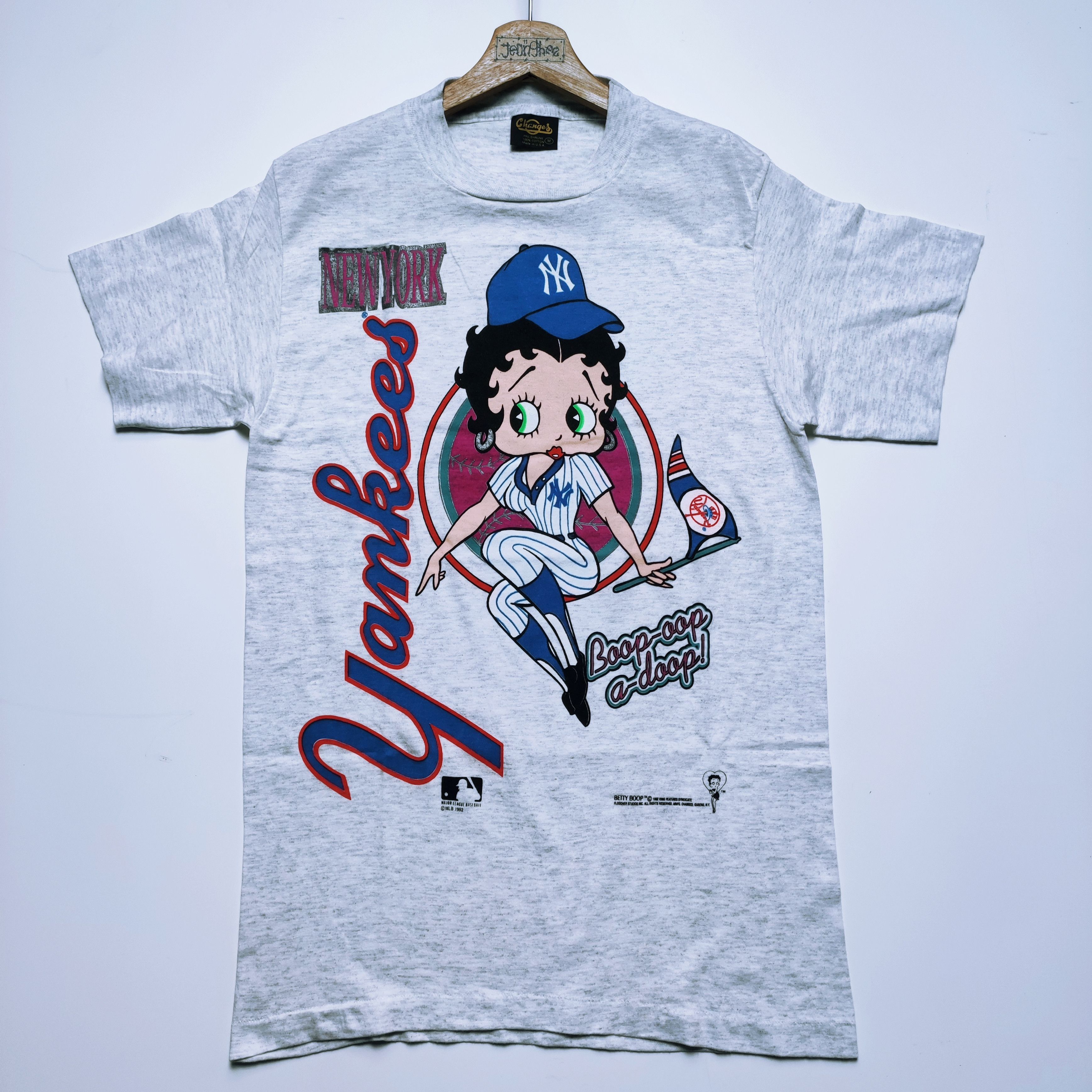 RARE !! Vtg 1992 Betty Boop X MLB New York Yankees