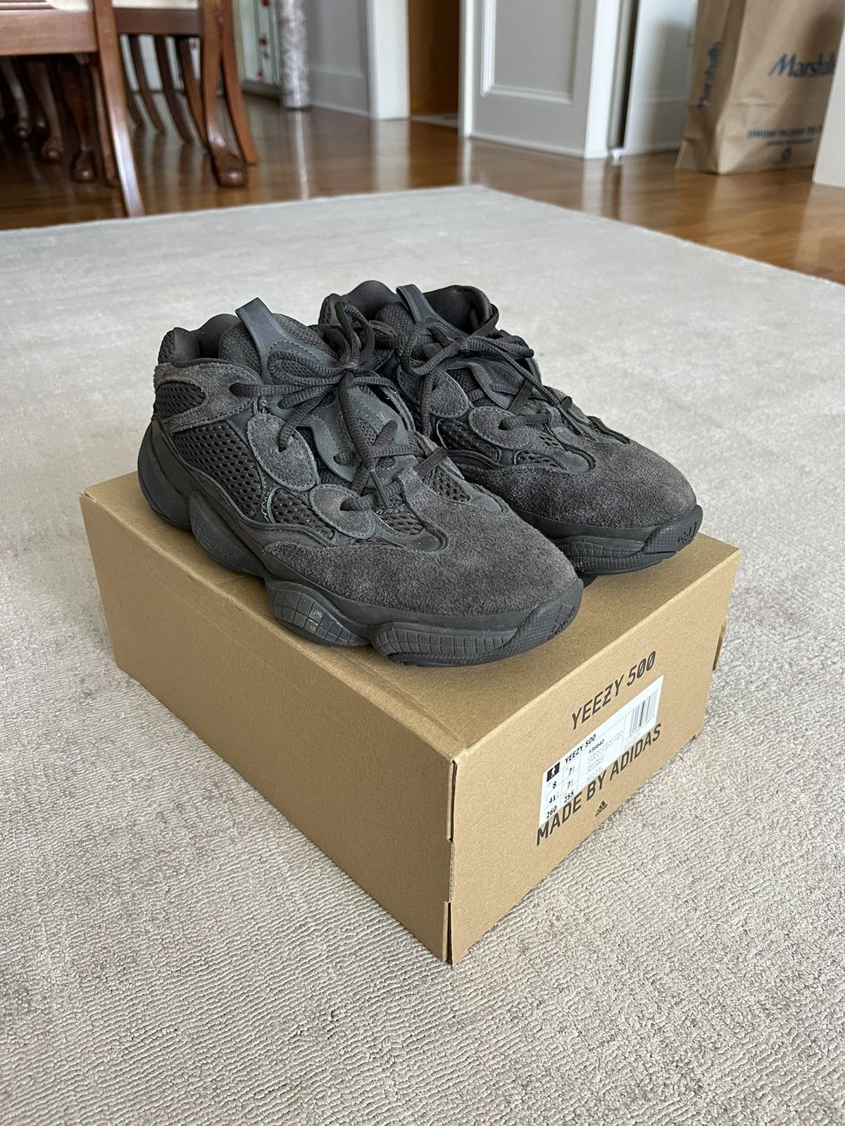 Adidas Yeezy 500 Utility Black | Grailed