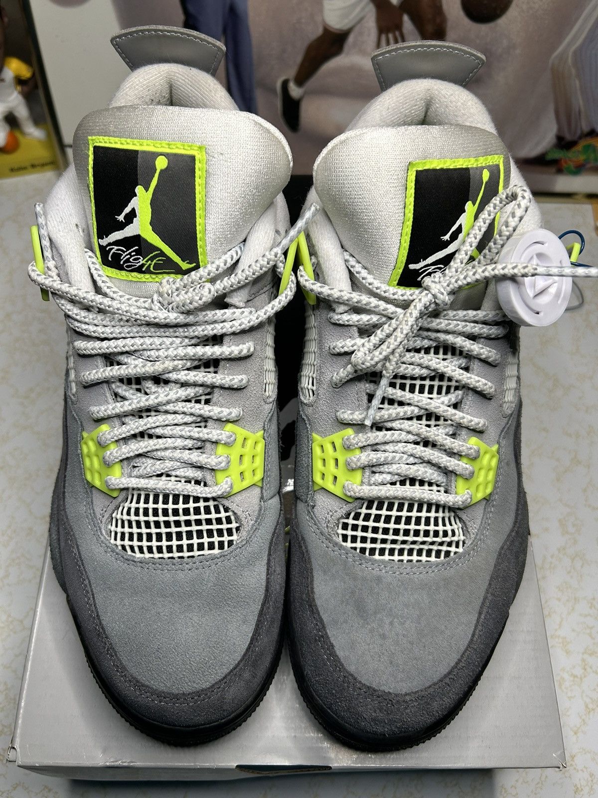 Jordan Brand Air Jordan 4 Retro OG neon air max | Grailed