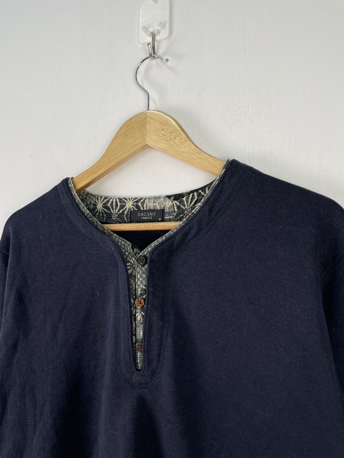 Yohji Yamamoto Vintage Y’saccs Sacsny By Yohji Yamamoto Sweatshirt Size US M / EU 48-50 / 2 - 2 Thumbnail
