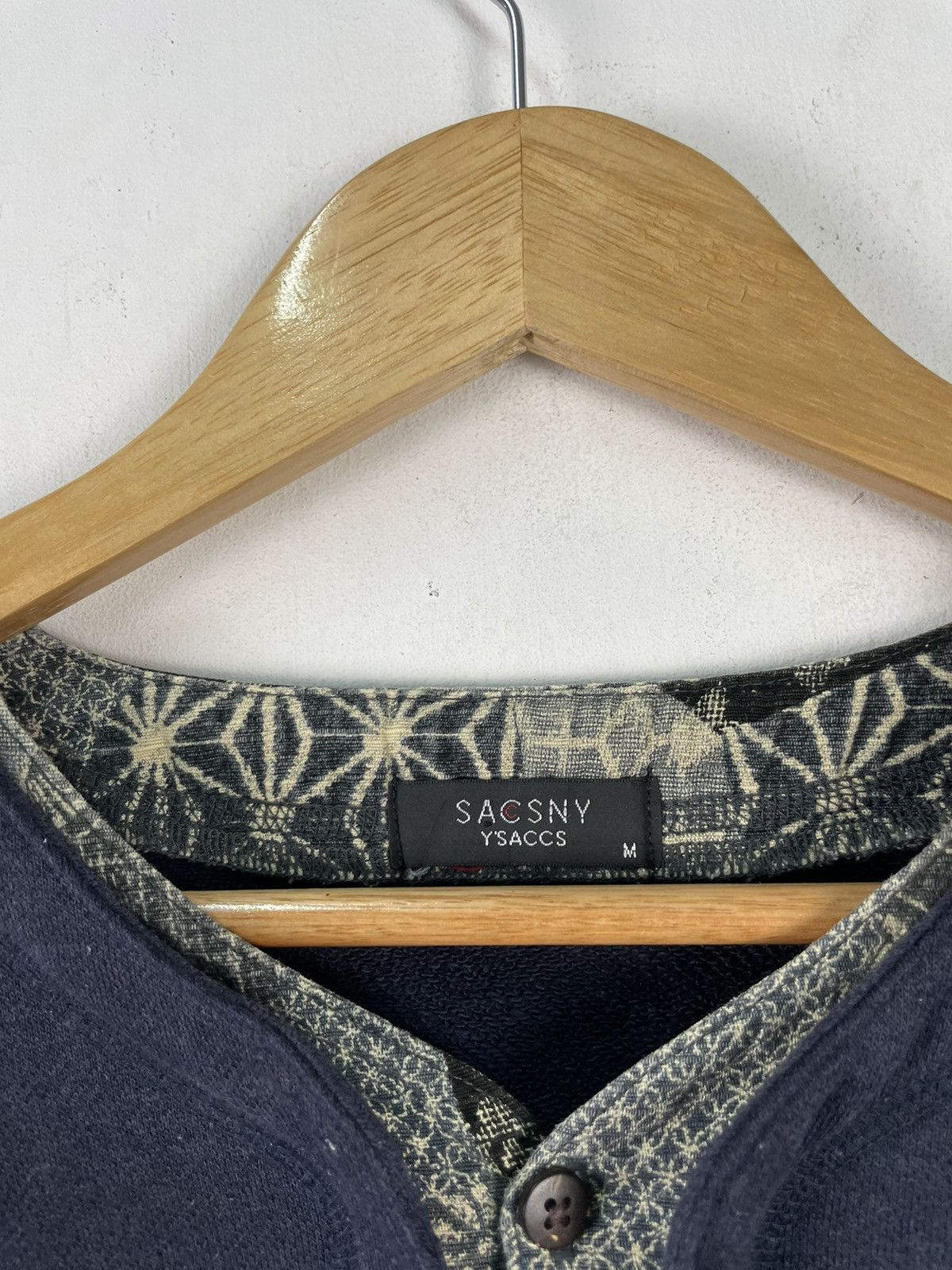 Yohji Yamamoto Vintage Y’saccs Sacsny By Yohji Yamamoto Sweatshirt Size US M / EU 48-50 / 2 - 3 Thumbnail