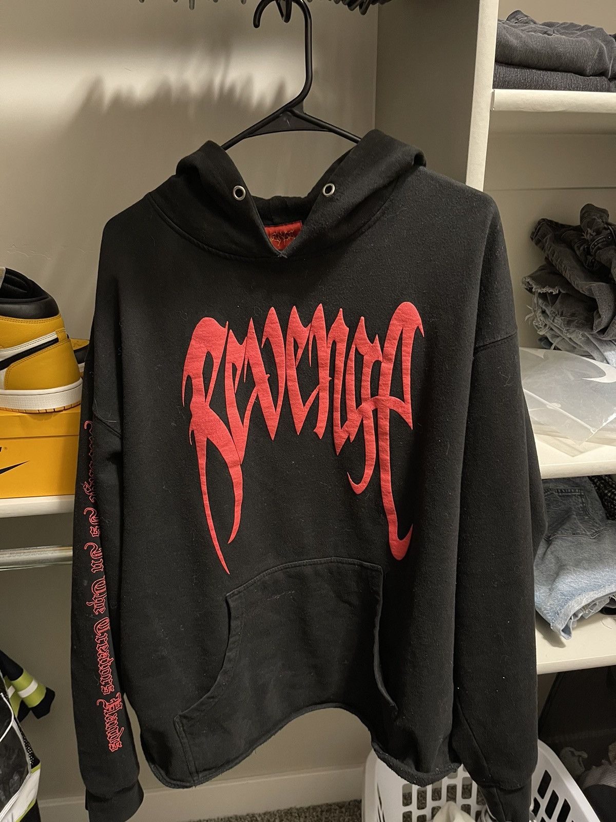 Revenge hoodie authentic on sale