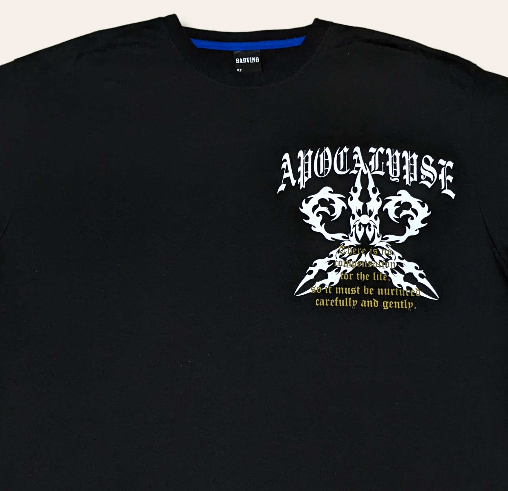 Japanese Brand × Seditionaries × Vintage Vintage Japanese Designer Apocalypse Cross T shirt Size US XL / EU 56 / 4 - 5 Thumbnail