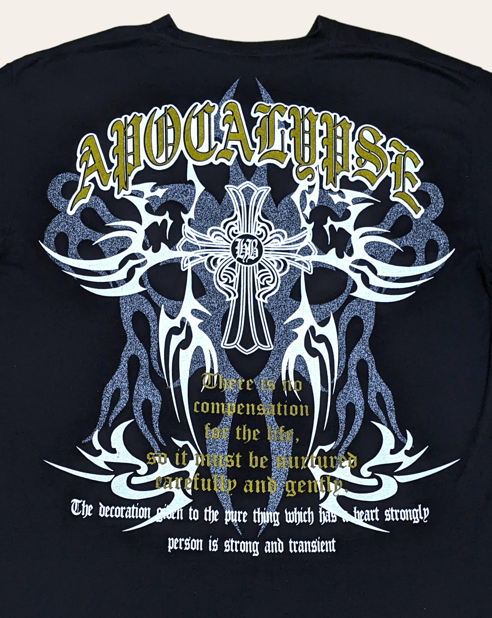 Japanese Brand × Seditionaries × Vintage Vintage Japanese Designer Apocalypse Cross T shirt Size US XL / EU 56 / 4 - 3 Thumbnail