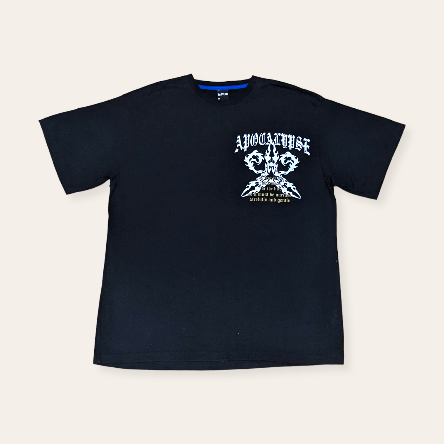 Japanese Brand × Seditionaries × Vintage Vintage Japanese Designer Apocalypse Cross T shirt Size US XL / EU 56 / 4 - 2 Thumbnail