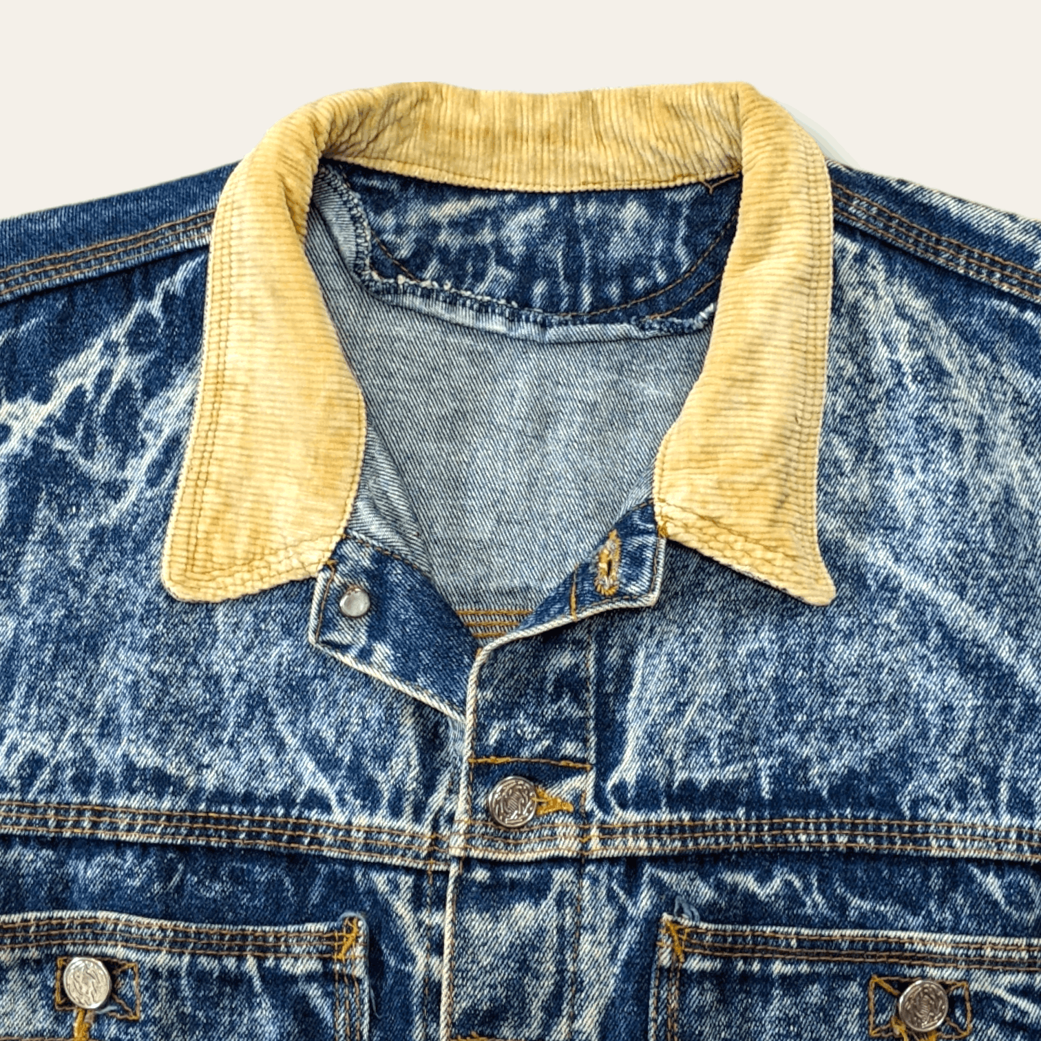 Japanese Brand × Vintage Vintage 70s / 80s Japanese Brand Utility Denim Jacket Size US M / EU 48-50 / 2 - 6 Thumbnail