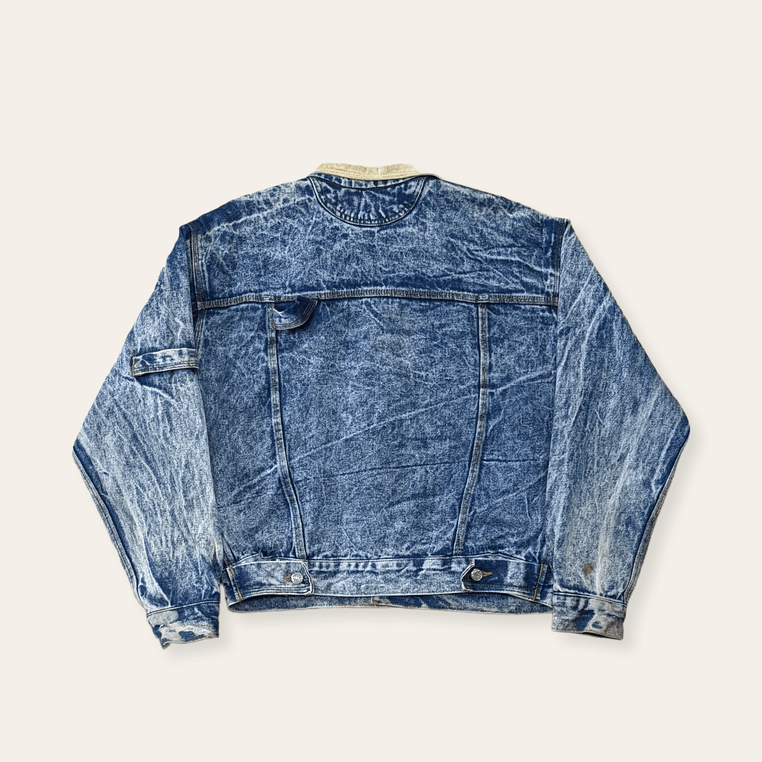 Japanese Brand × Vintage Vintage 70s / 80s Japanese Brand Utility Denim Jacket Size US M / EU 48-50 / 2 - 2 Thumbnail