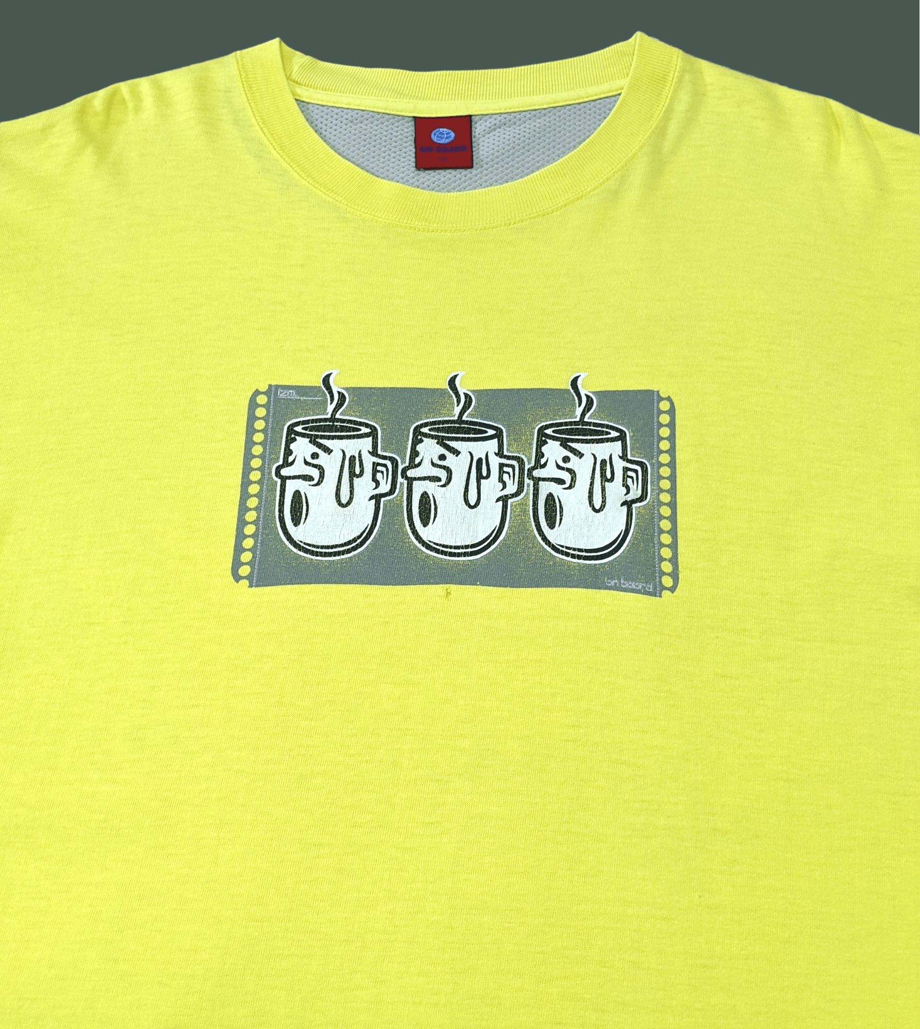 Vintage Onboard Skateboards Mugshot Art T shirt