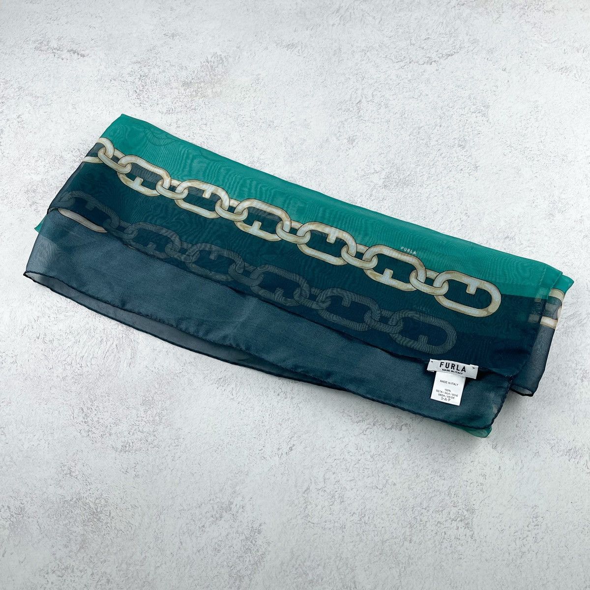 Furla Furla 100% Silk Size ONE SIZE - 6 Thumbnail