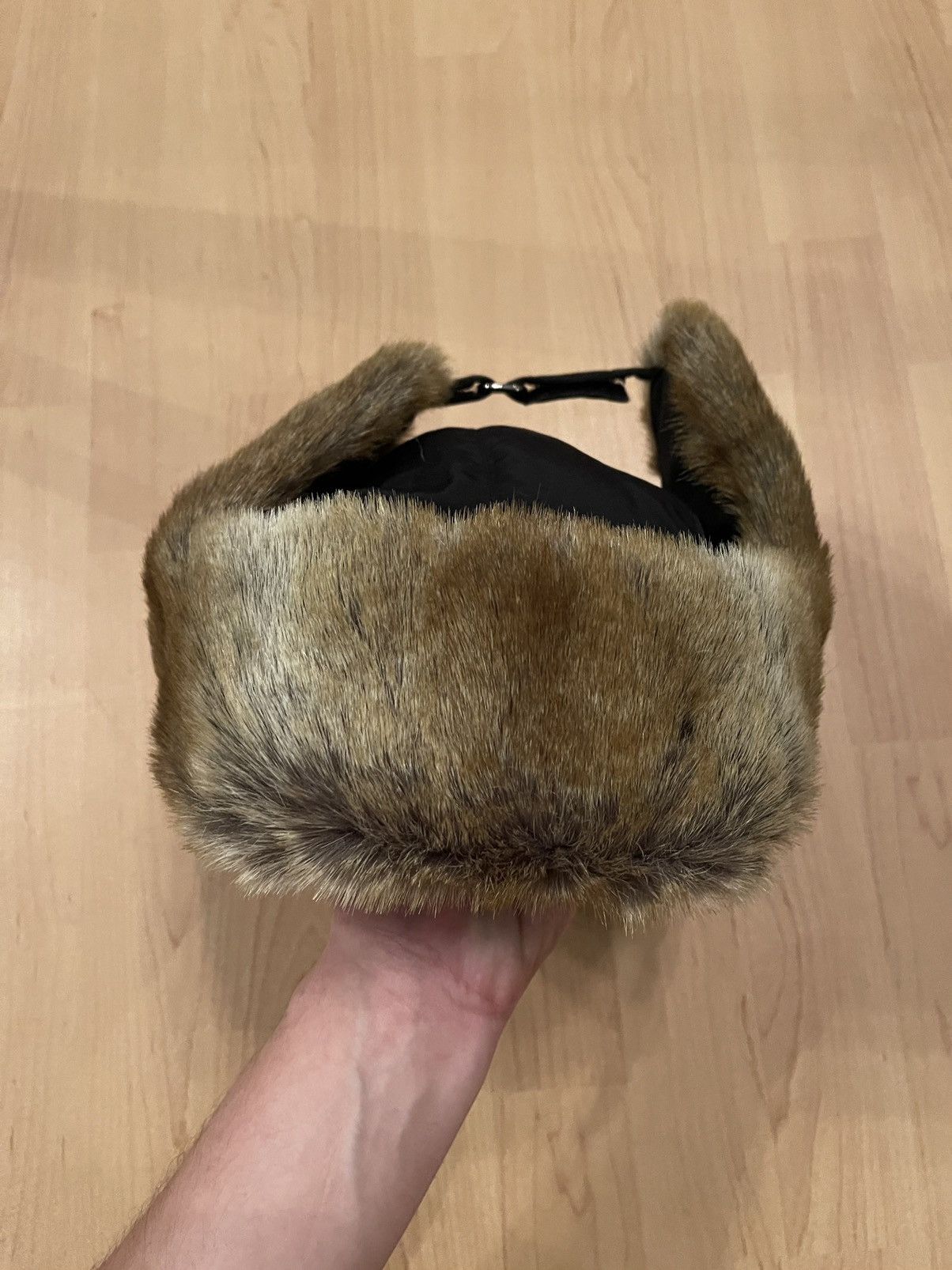 Cccp × Vintage Vintage Ushanka trapper / checker hat Soviet Union style Size ONE SIZE - 12 Thumbnail