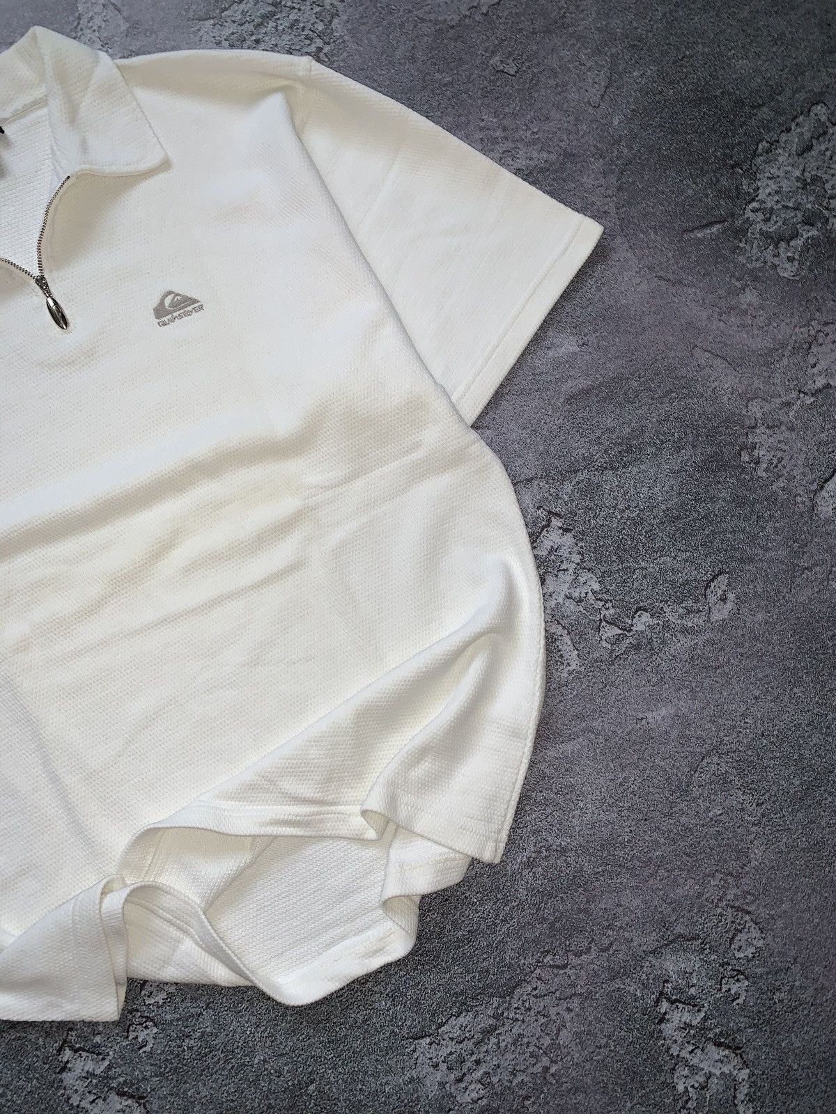 Quicksilver × Quiksilver Quiksilver L waffle polo tee T-shirt vintage surfing style Size US L / EU 52-54 / 3 - 3 Thumbnail