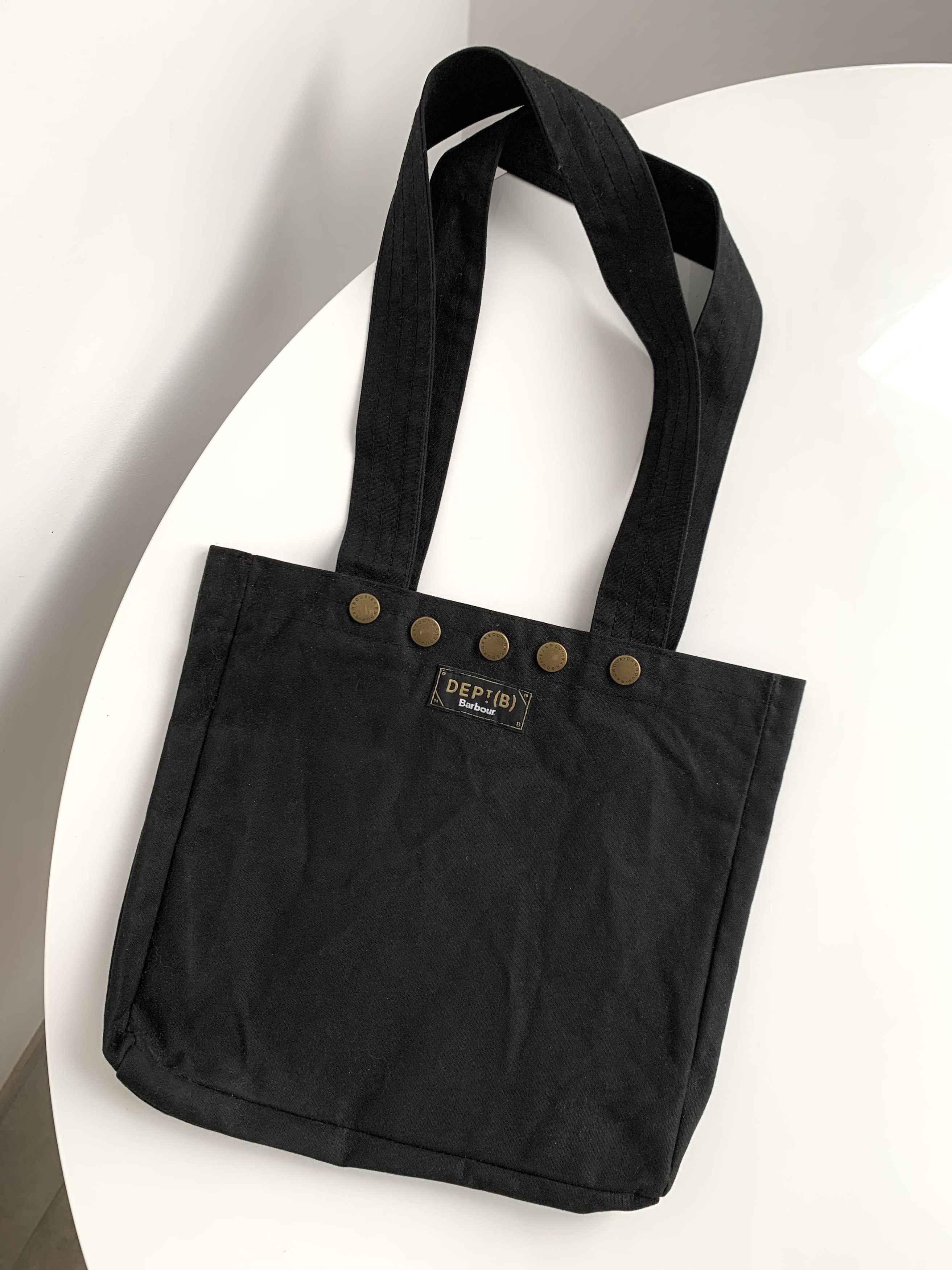Barbour Vintage Barbour DEPT(B) Wax Tote Bag Size ONE SIZE - 1 Thumbnail