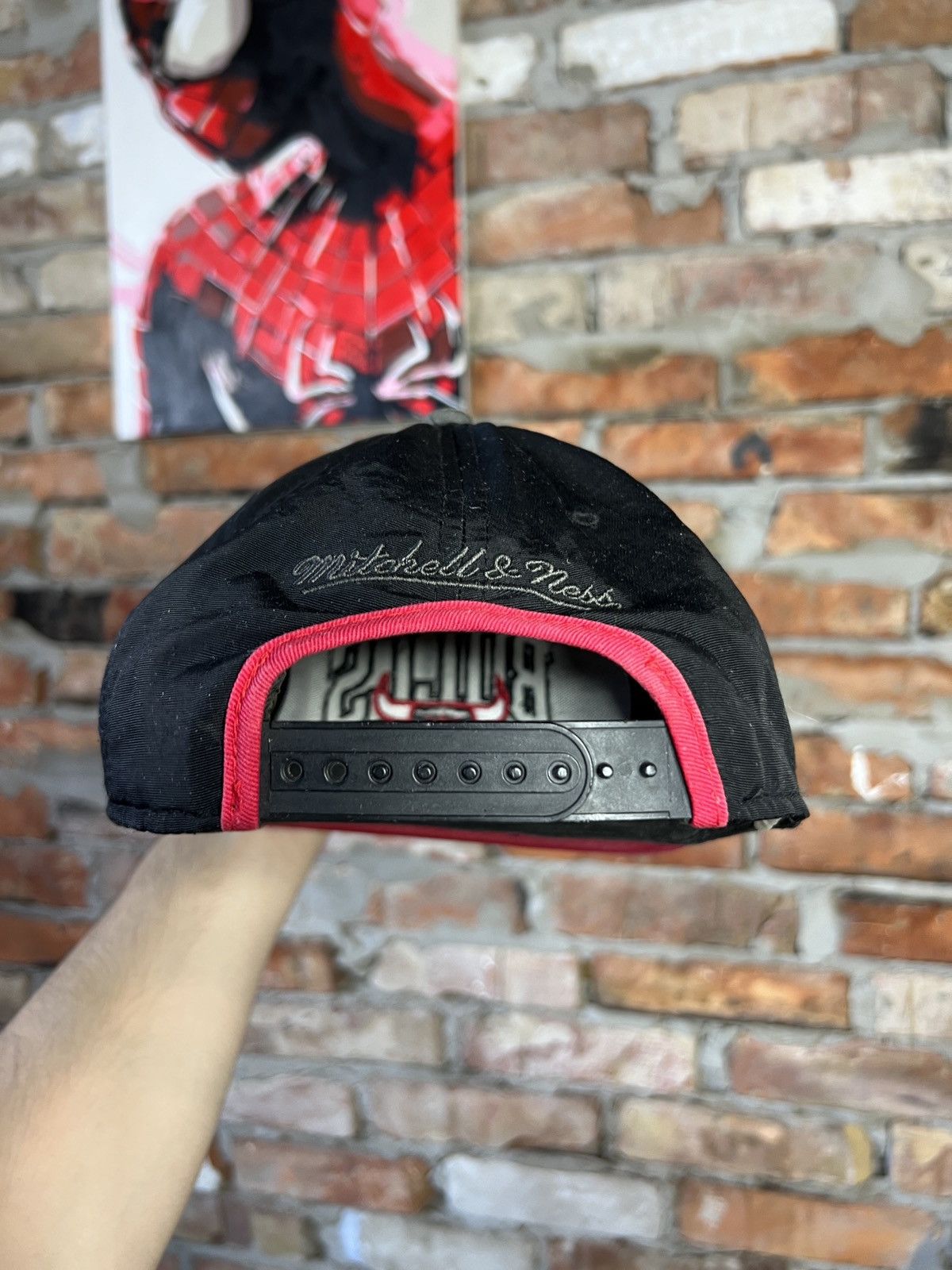 NBA × Vintage Vintage cap Chicago Bulls NBA Nylon hat Size ONE SIZE - 7 Thumbnail