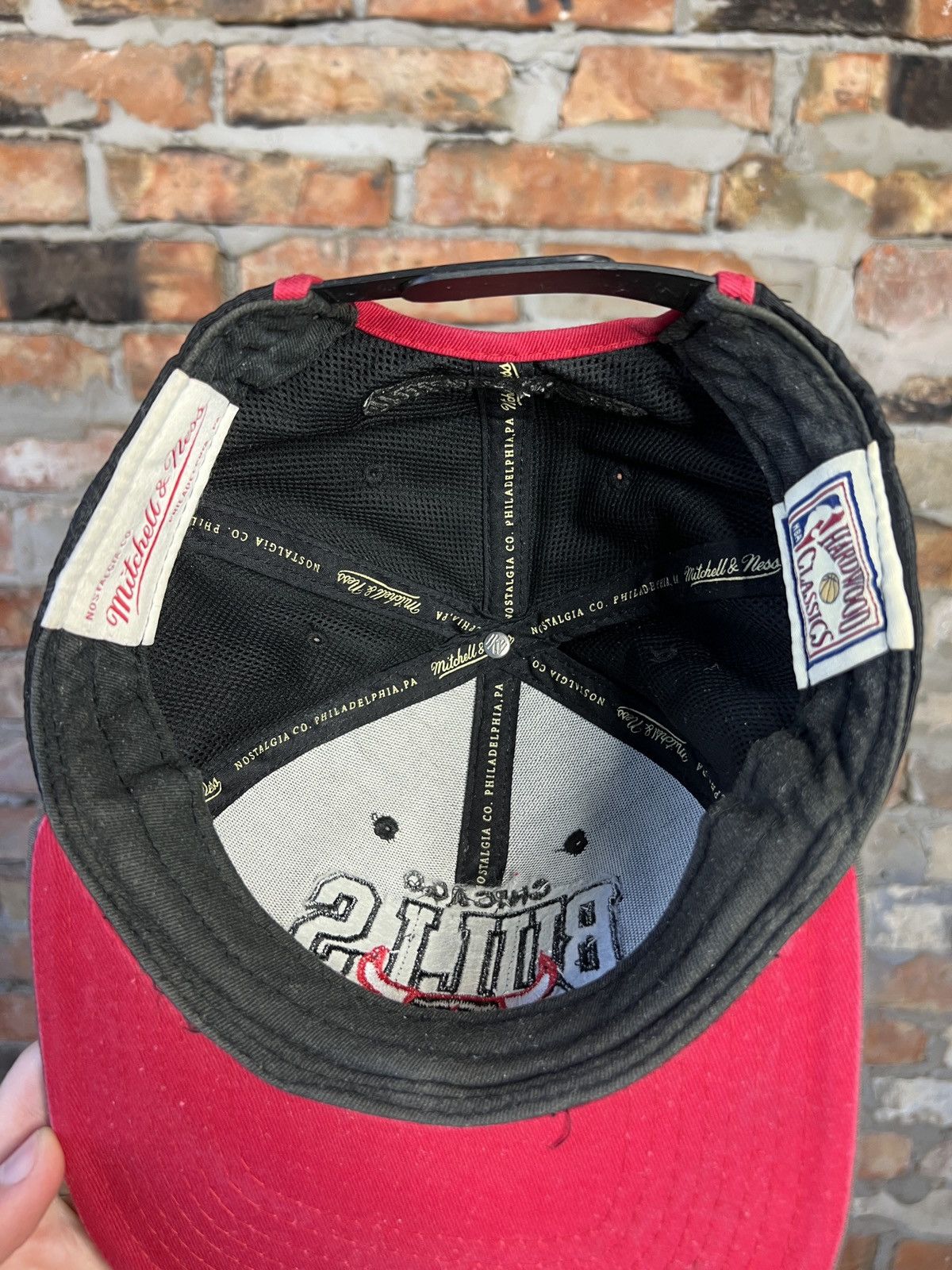 NBA × Vintage Vintage cap Chicago Bulls NBA Nylon hat Size ONE SIZE - 6 Thumbnail